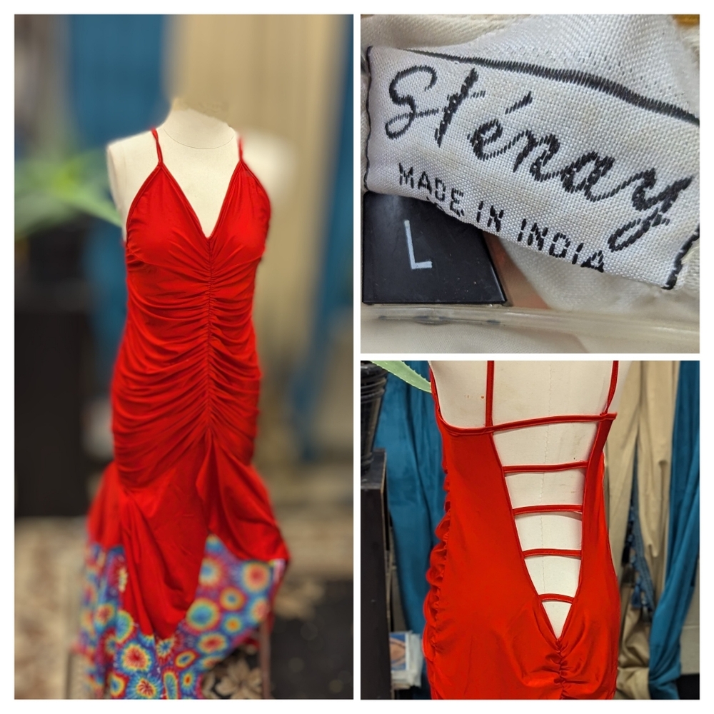 Stenay Red Maxi Dress